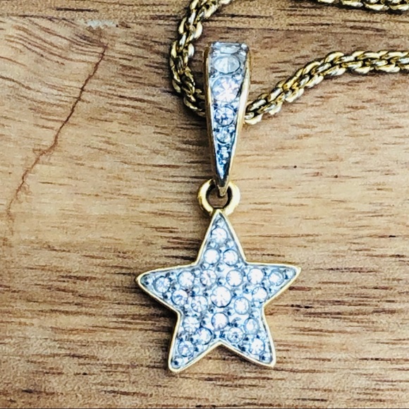 Swarovski Crystal Vintage Star Necklace - Picture 14 of 14